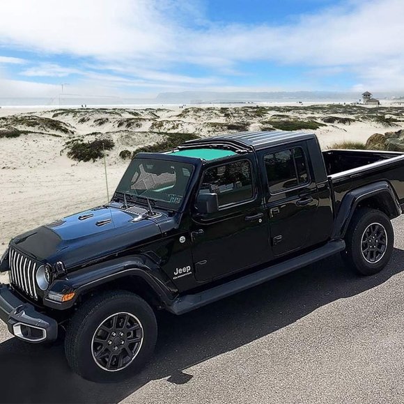 Shadeidea JT Sunshade for Jeep Gladiator (2018-Current) Tiff Blue - Picture 11 of 13